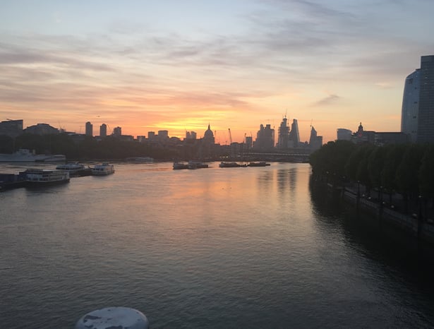 View from Waterloo Bridge