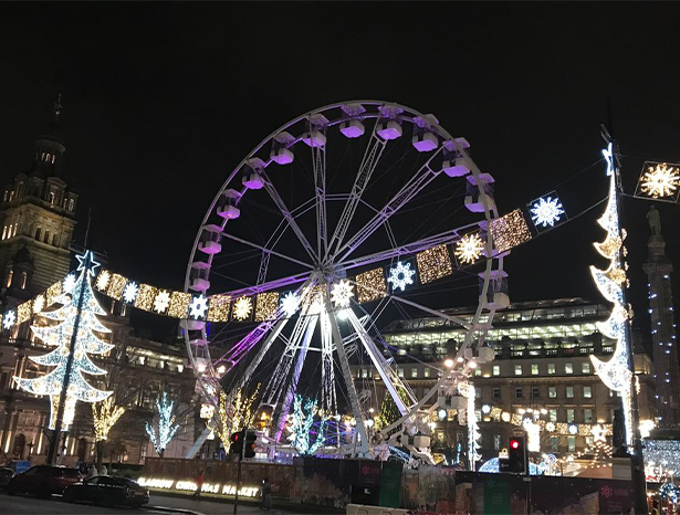 George Square Christmas Market, Glasgow