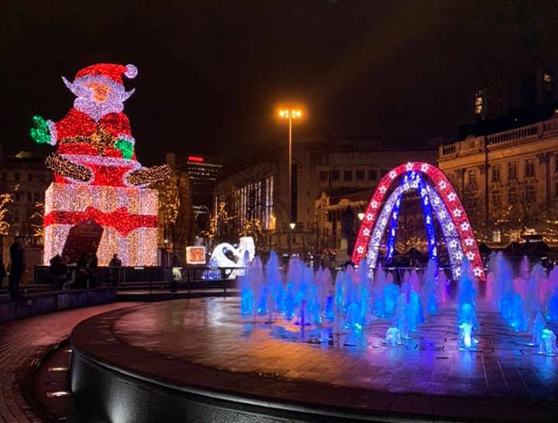 Manchester Christmas lights