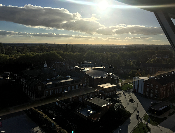 View of Hull from above