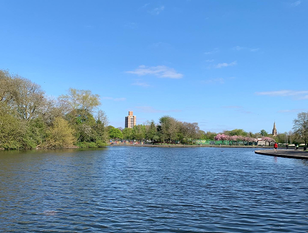 Platt Fields Park Lake, Manchester