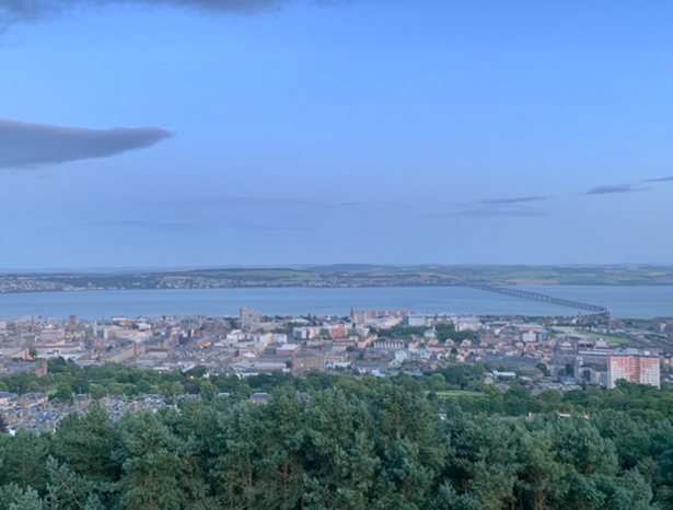 View from Law Hill, Dundee