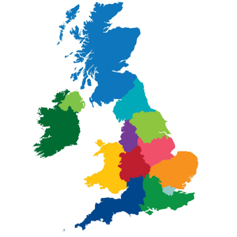 Map of UK