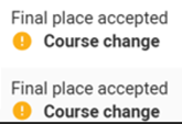 Course change screenshort adviser portal 1 Course change screenshot adviser portal 1