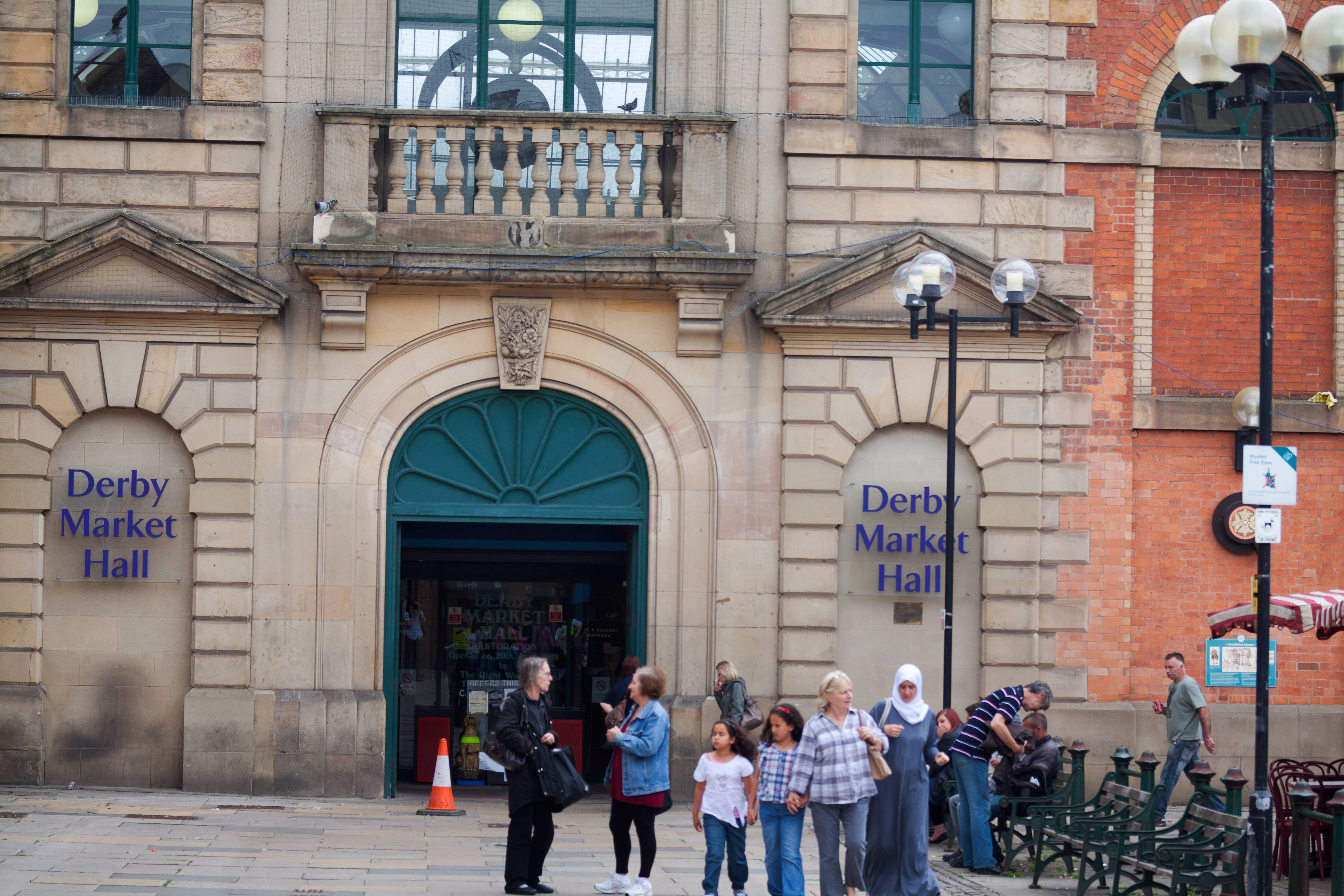 Derby city guide market hall Derby city guide market hall