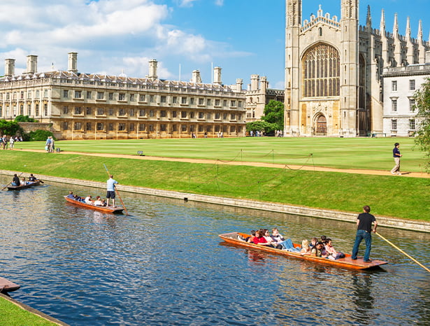 Punting in Cambridge