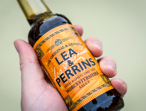Lea & Perrins sauce bottle