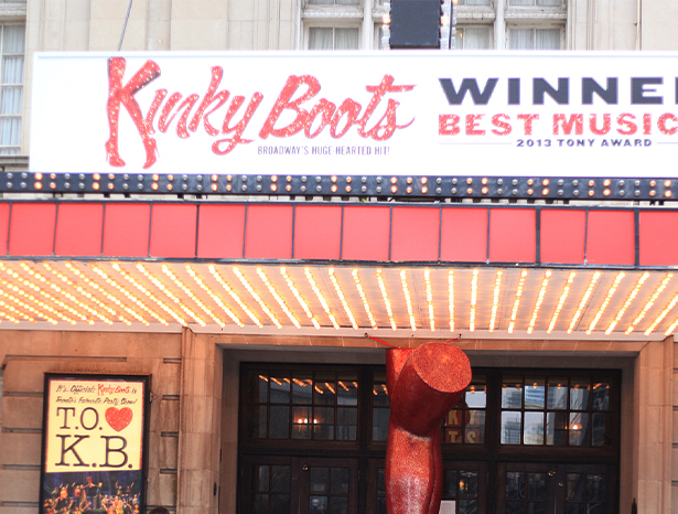 Kinky Boots billboard