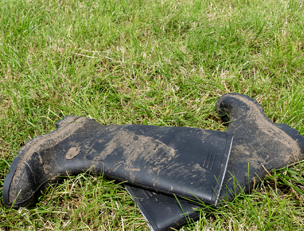 Leeds Festival wellies