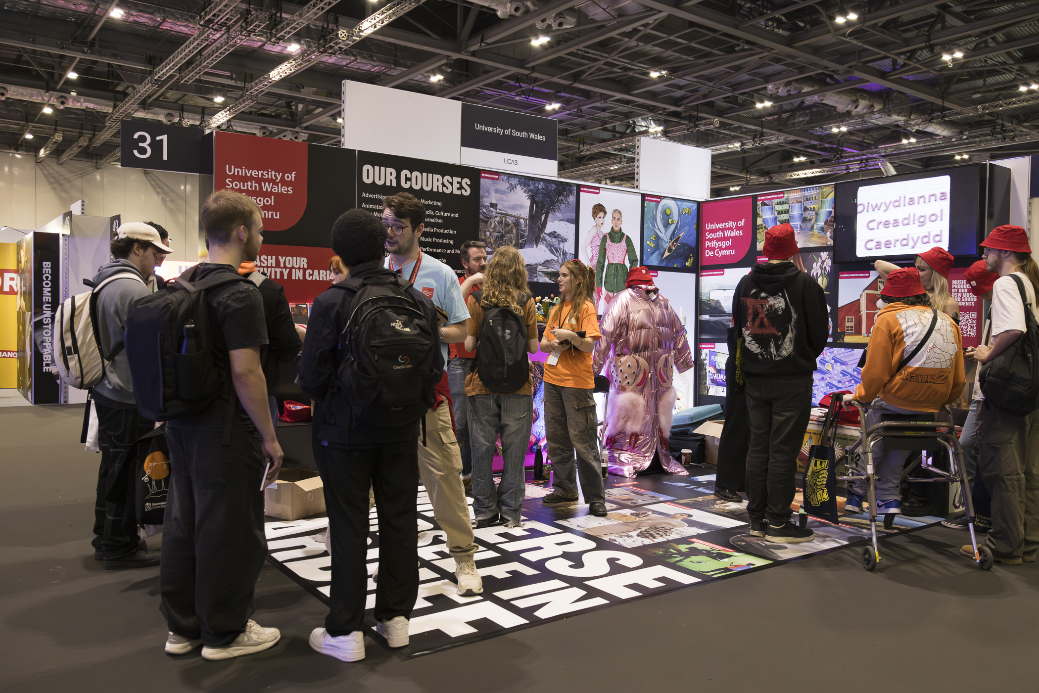 CYF stand interaction