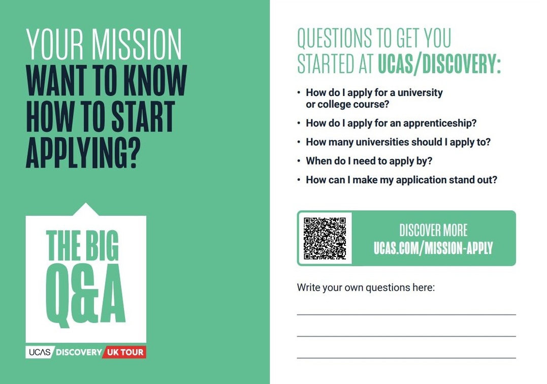 UCAS Discovery Mission Card 4