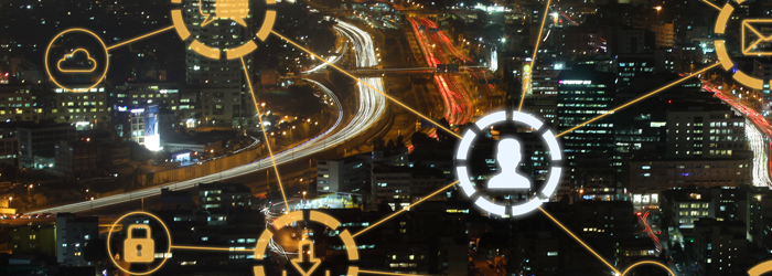Graphical representation of data being transferred