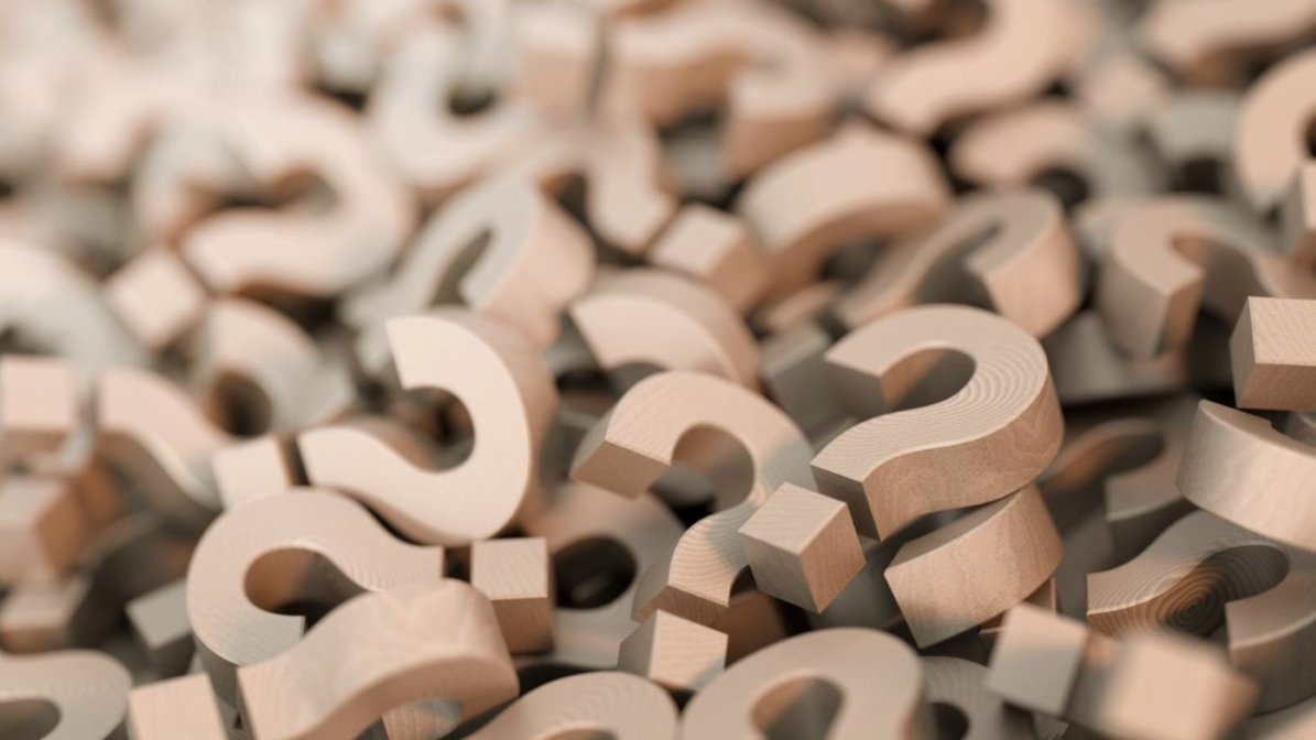 Question marks