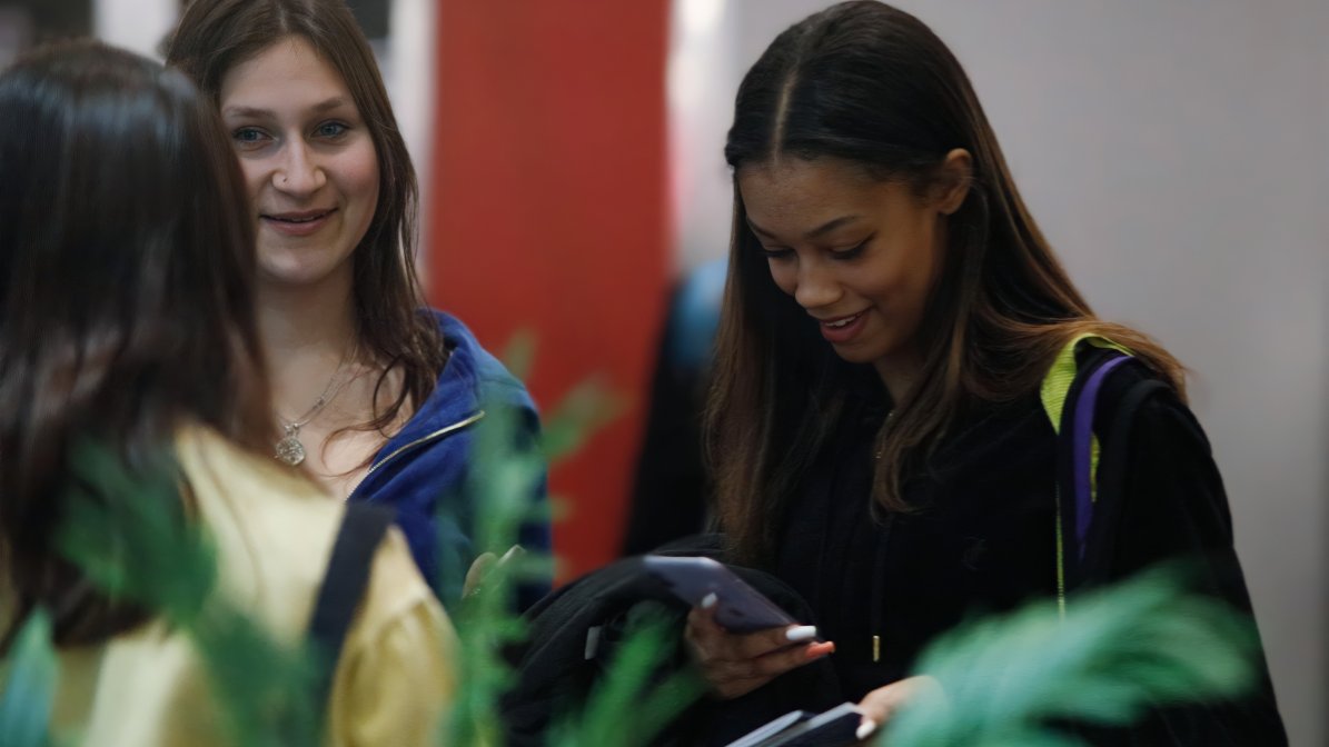 Gen Z students at ucas event Gen Z students at ucas event