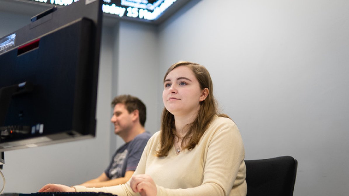 Apprentices taking online psychometric tests