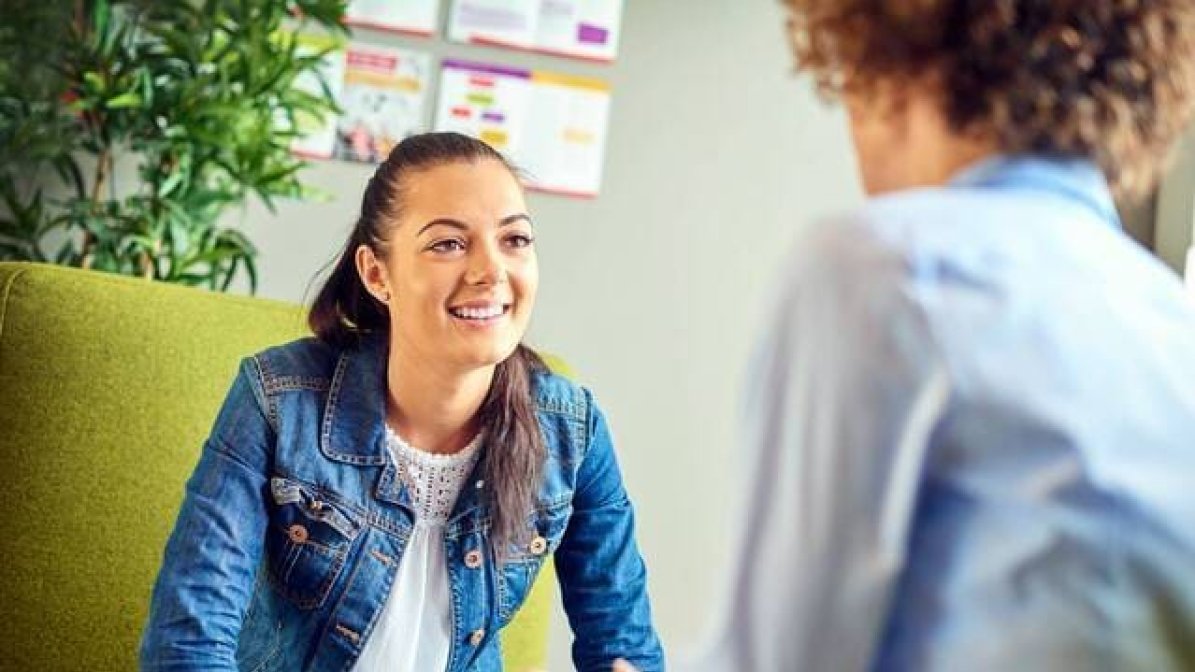 Care services apprentice with careers adviser