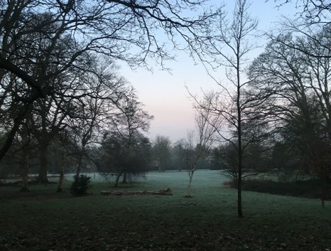 View across the Christchurch Meadows, Oxford