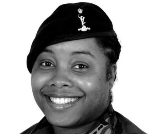 Head shot of Patricka Brice-Laughton (UKAF Service leaver)