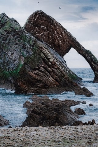Moray coast