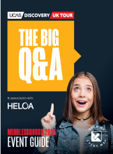 UCAS Discovery Middlesbrough 2025 event guide UCAS Discovery Middlesbrough 2025 event guide