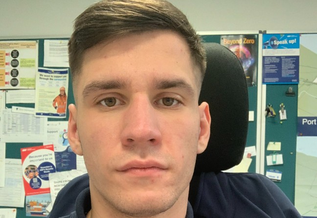 Dominik Karmalita  Level 4 Marine Officer Apprenticeship
