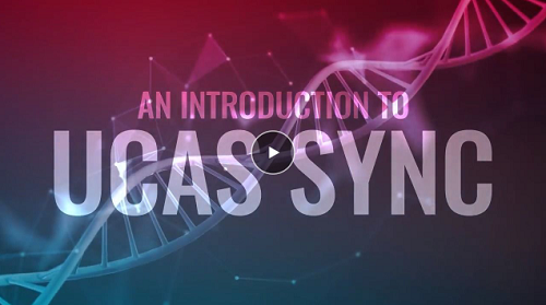 UCAS Sync introduction video screenshot